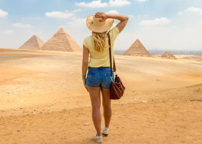 Day Tour to Giza Pyramids & National Museum of Egyptian Civilization
