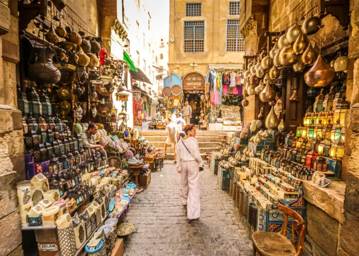 Day tour to Pyramids and GEM & Khan Al-Khalily