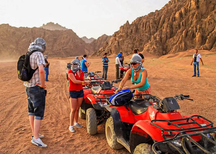 Quad Biking in Sharm El-Sheikh Desert