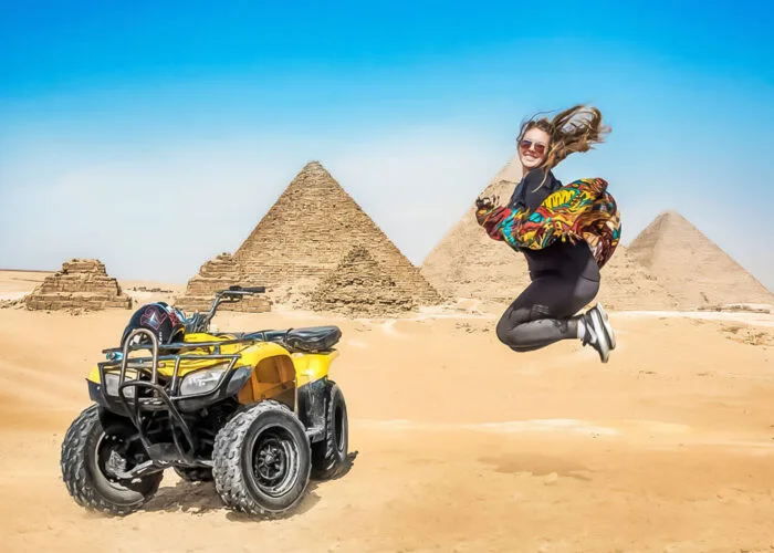 Quad Bike Adventure at the Giza Pyramids
